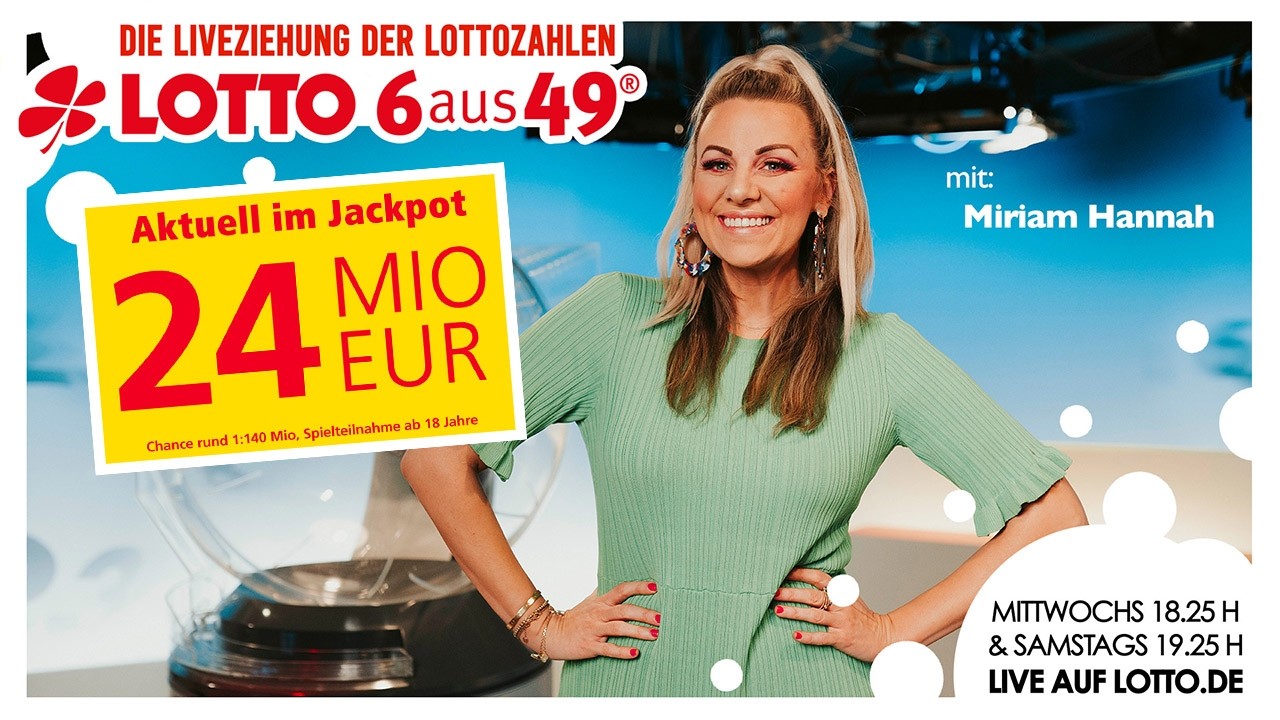 Miriam Hannah Hosts Lotto 6aus49 Live Stream 28. Februar 2026